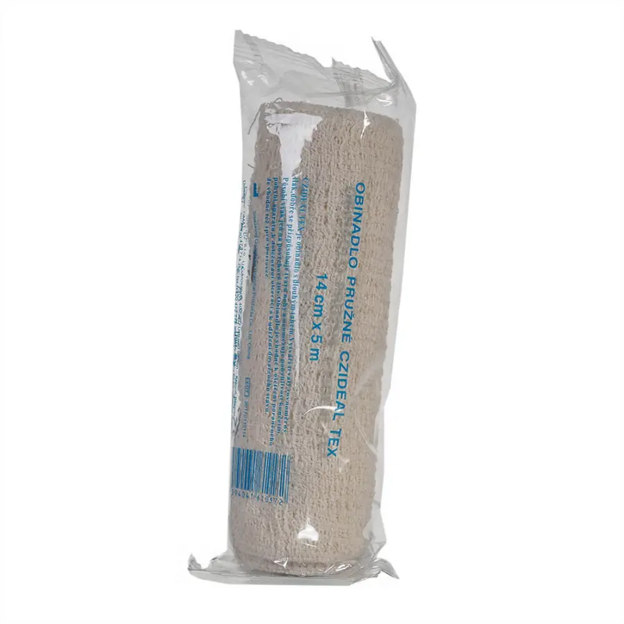 9646_CZIDEAL TEX OBINADLO ELASTICKE 14 CM X 5 M 1 KS